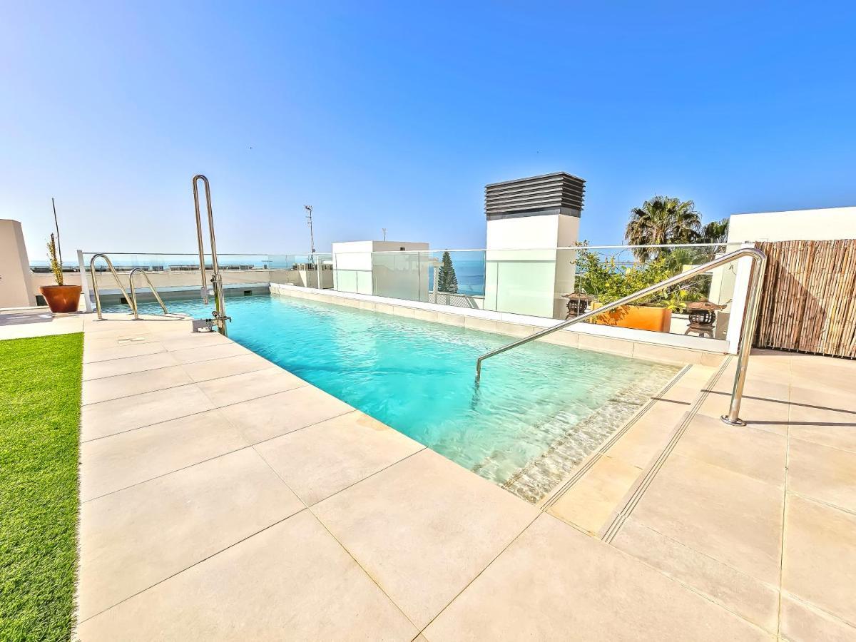Oceanfront Duplex With A Rooftop Pool And Terrace Ел Пуерто де Санта Мария Екстериор снимка